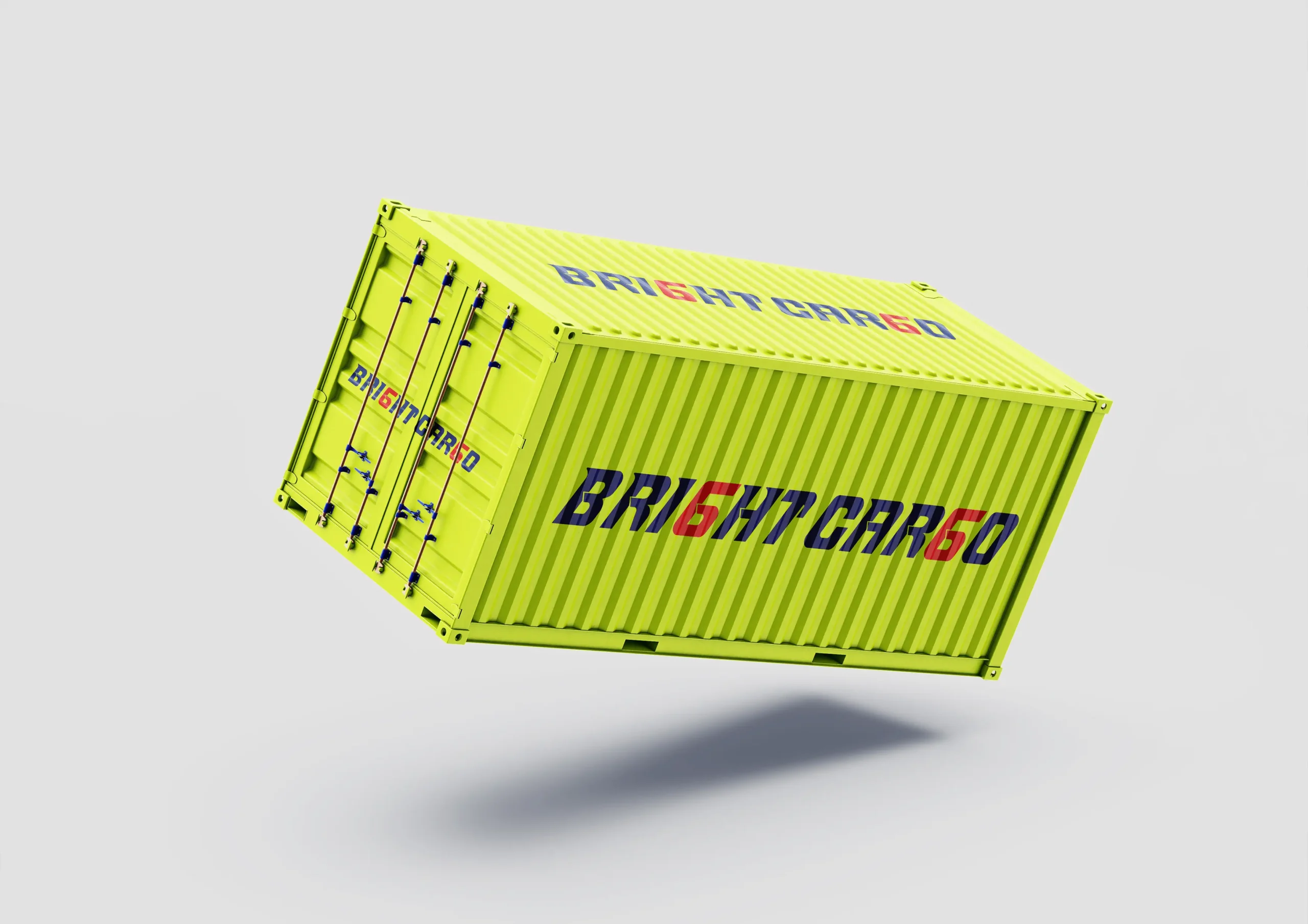 Bright Continer Mock Up