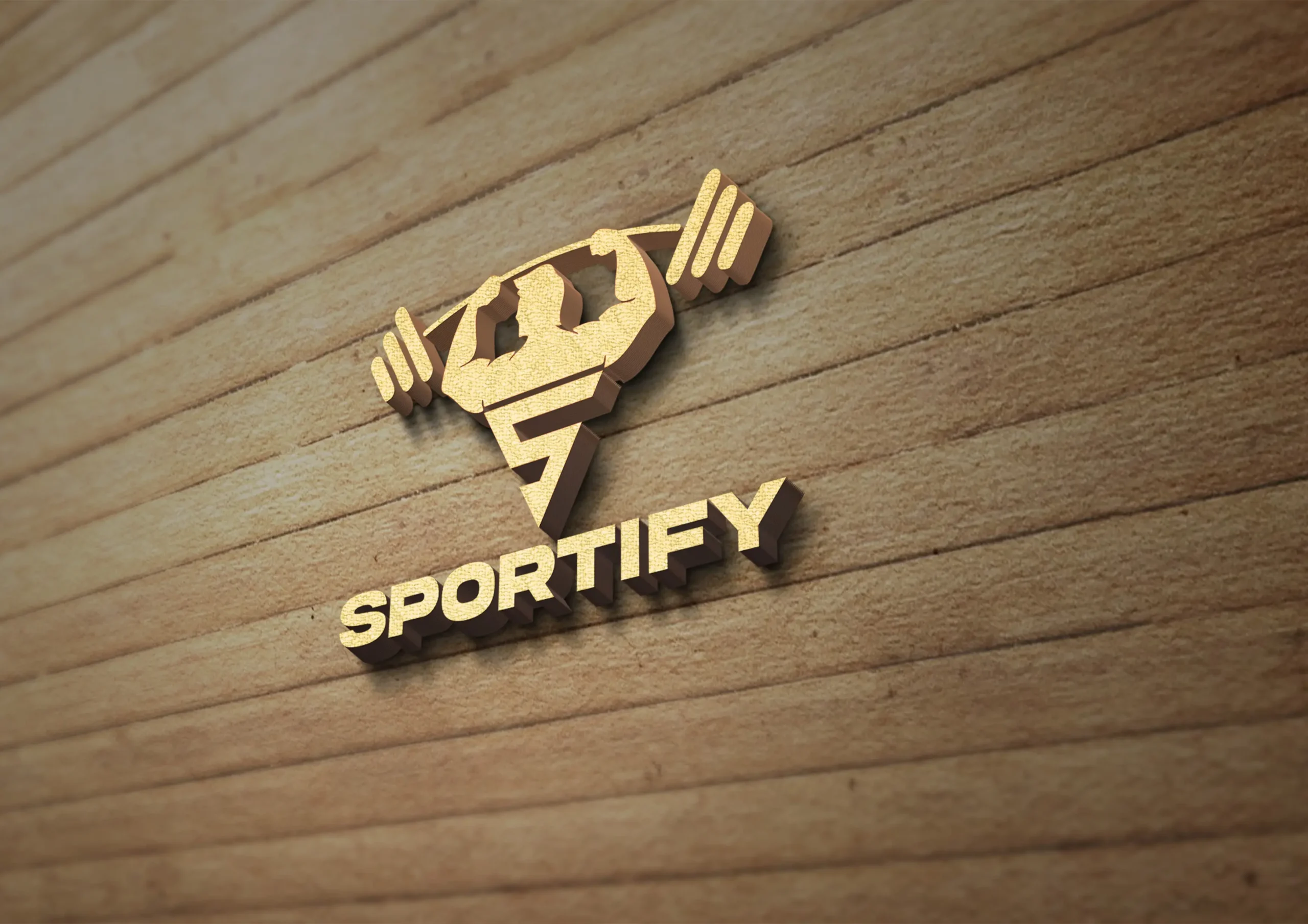 Sportify Logo Mockup